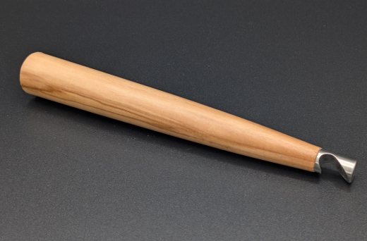 Flaschenöffner aus Ulmenholz
