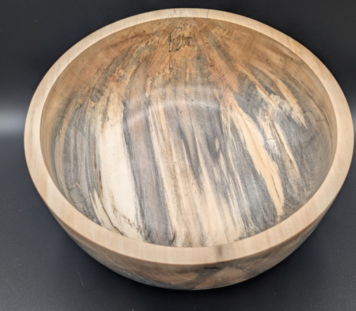 Schale aus gestockter Araukarie - Ø= ca. 21cm, H= ca. 9cm