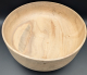 Dünnwandige Schale aus Ahorn - Ø ca. 27 cm, Höhe ca. 9 cm