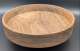 Flache Schale aus Wallnussholz - Ø= ca. 24cm, H= ca. 4cm