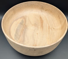 Dünnwandige Schale aus Ahorn - Ø ca. 27 cm, Höhe ca. 9 cm