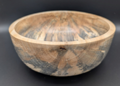 Schale aus gestockter Araukarie - Ø= ca. 21cm, H= ca. 9cm